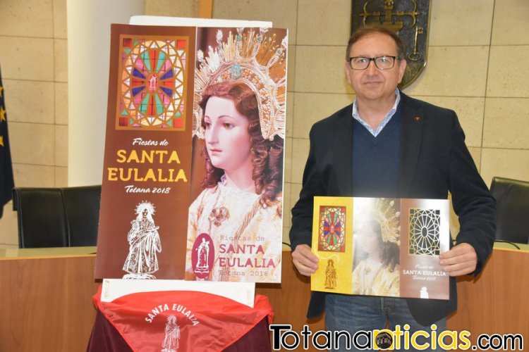 Video: Se presentan las Fiestas de Santa Eulalia 2018