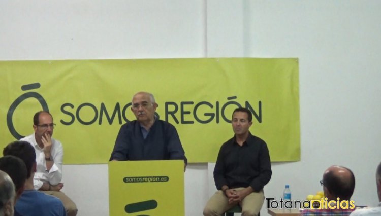Somos Región presentó su proyecto para Murcia en Totana.