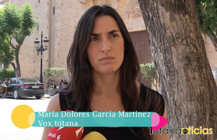 Video: Maria Dolores García Martínez (Vox Totana), sobre acto del SCRATS y su posición con los posibles gobiernos.