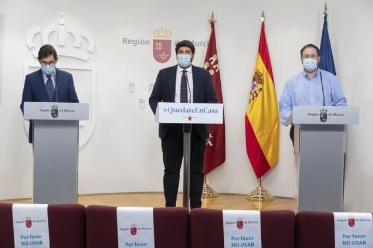 El Comité de Seguimiento Covid acuerda el confinamiento territorial de la Región de Murcia y de sus 45 municipios