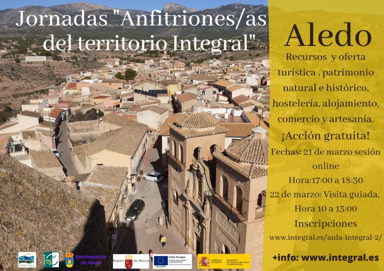 Jornadas "Anfitriones/as del territorio Integral": Aledo