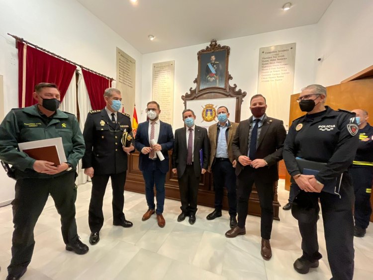 El Ayuntamiento de #Lorca coordina un dispositivo especial de seguridad formado por  400 efectivos que garantizarán el correcto desarrollo de la Semana Santa 2022