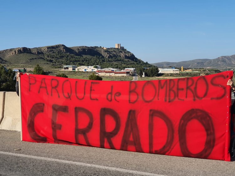 Denuncian la falta de Bomberos en la Región de Murcia, con el peligro que supone.