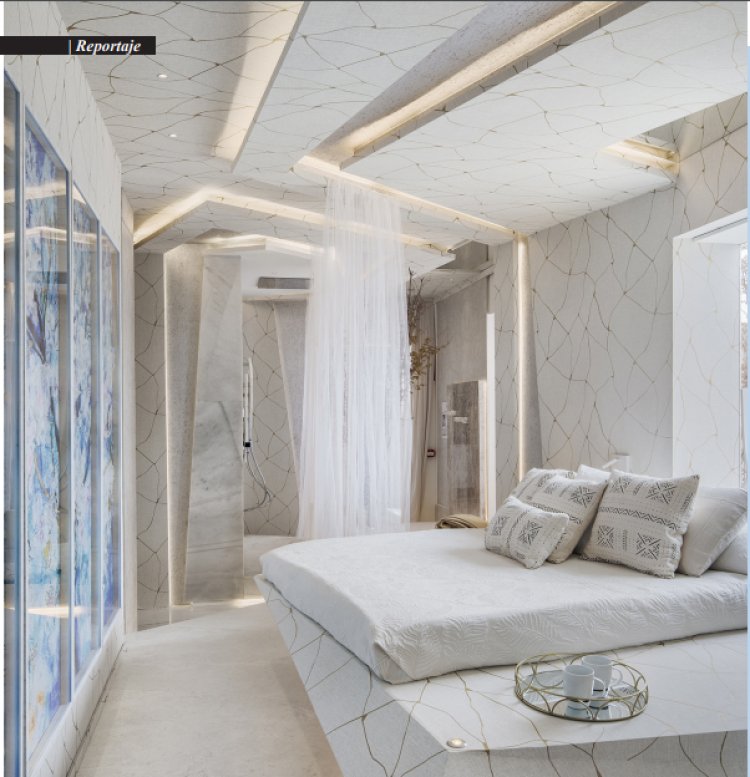 La arquitecta María Herrera, en colaboración con el estudio MUHER, diseña en Madrid un prototipo de habitación de hotel, aportando a la línea Contract una nueva visión de confort a través de experiencia Kintsugi