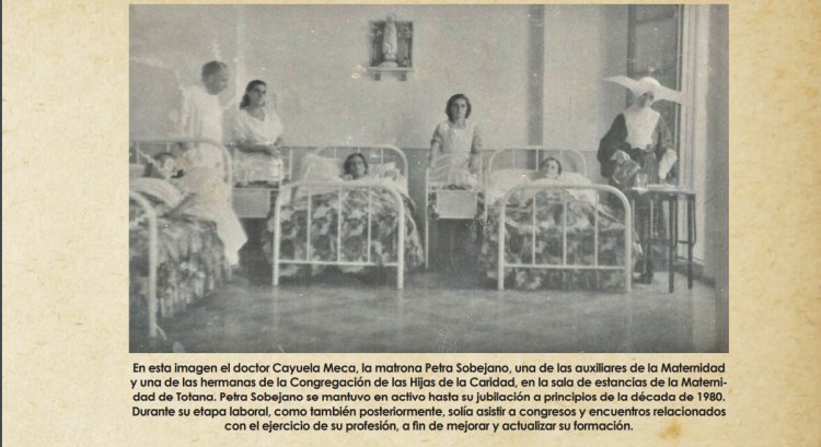 Los orígenes del Centro Maternal en Totana, profesionales sanitarios adscritos a él. Por Juan Cánovas Mulero