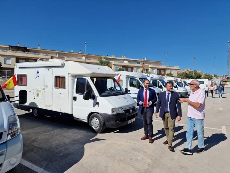Lorca presenta su primera Área de Servicio para Autocaravanas