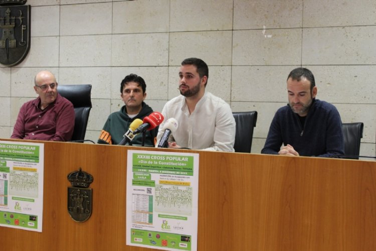 El XXXIII Cross Popular "Día de la Constitución" se celebrará en la Ciudad Deportiva "Valverde Reina", a beneficio de la Asociación ELA de la Región de Murcia y la Fundación Luzón