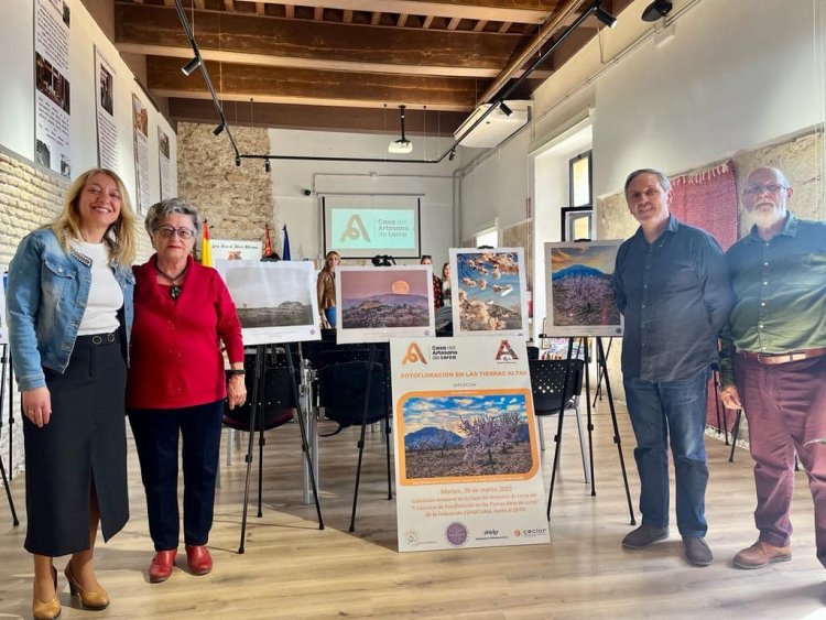 La Casa del Artesano acoge hasta el 29 de abril  una exposición  con los trabajos del ‘I Concurso de Fotofloración en las Tierras Altas de #Lorca’