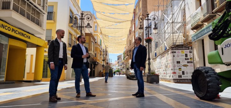 Las calles del casco histórico de #Lorca contarán, por 5⃣º año consecutivo, con toldos para reducir la incidencia de las altas temperaturas  durante los meses de verano