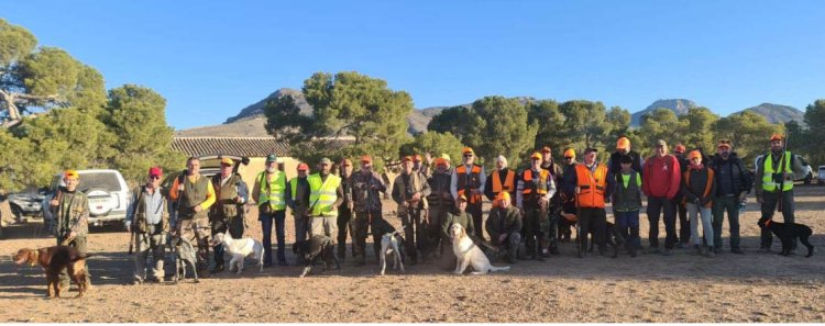 Campeonato de caza menor con perro de la Sociedad de Cazadores “SANTA EULALIA” de Totana,.