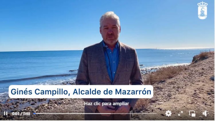 El Ayuntamiento de Mazarrón clausura el camping ilegal de Percheles (Cañada de Gallego)