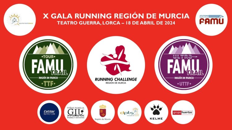 El Teatro Guerra acoge el jueves la ''X Gala Running Región de Murcia'' de la Federación de Atletismo (FAMU)